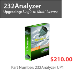Advanced Serial-Protocol Analyzer (Upgrading: Single to Multi-License)