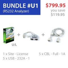 Advanced Serial Protocol Analyzer (Bundle #U1)