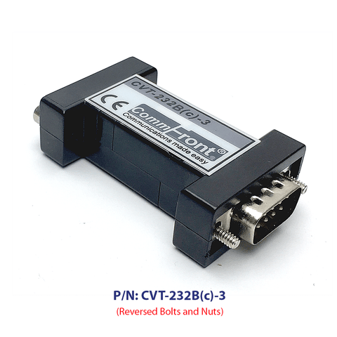 RS232 Opto-Isolator (7-Wire / Industrial / Port-Powered / Custom-made with Reversed Bolts and Nuts)