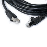 RJ45 FTP CAT-5e Cable with Spring Protector - Black