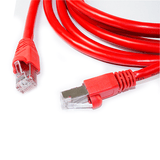 RJ45 FTP CAT-6 Cable with Spring Protector - Red