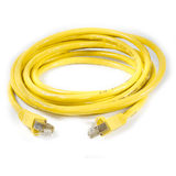 RJ45 FTP CAT-6 Cable with Spring Protector - Yellow