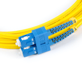 10ft (3m) LSZH Fiber Optic Patch Cord - SM / ST-SC