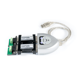 USB to Dual TTL 3.3V Converter