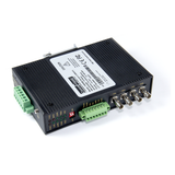 Industrial RS232 / RS485 / RS422 to Multi-Drop Fiber Optic Converter (SingleMode / ST)