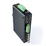 Industrial RS232 / RS485 / RS422 to Multi-Drop Fiber Optic Converter (SingleMode / ST)