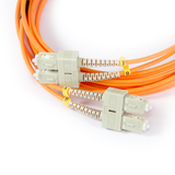 10ft (3m) LSZH Fiber Optic Patch Cord - MM / SC-SC