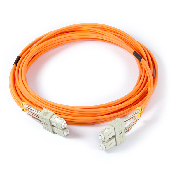 16ft (5m) LSZH Fiber Optic Patch Cord - MM / SC-SC – CommFront