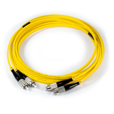 10ft (3m) LSZH Fiber Optic Patch Cord - SM / FC-FC