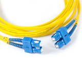 10ft (3m) LSZH Fiber Optic Patch Cord - SM / SC-SC