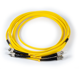 10ft (3m) LSZH Fiber Optic Patch Cord - SM / ST-ST